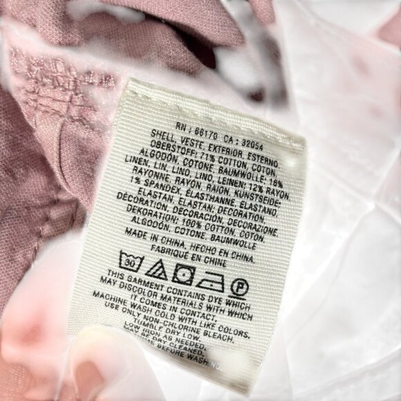 Anthropologie The Wanderer Belted Pink Cargo Pants Utility Pants Size 28 - Picture 8 of 8